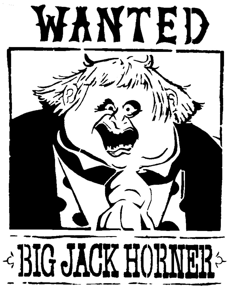Big Jack Horner stencil
