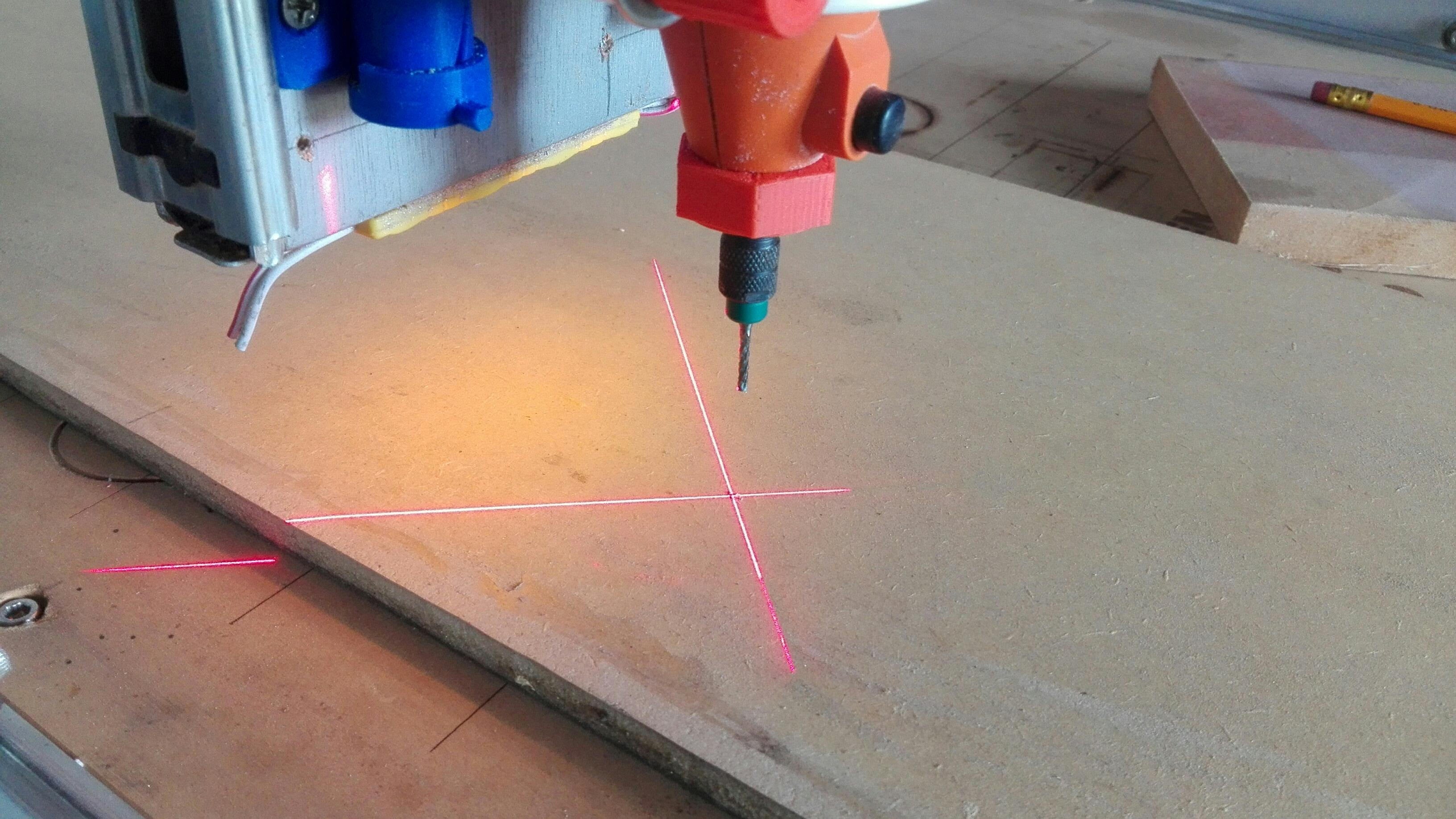 CNC Laser Alignment System