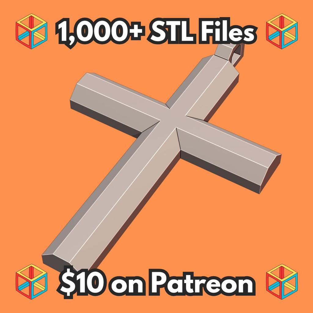 3d printable crosses