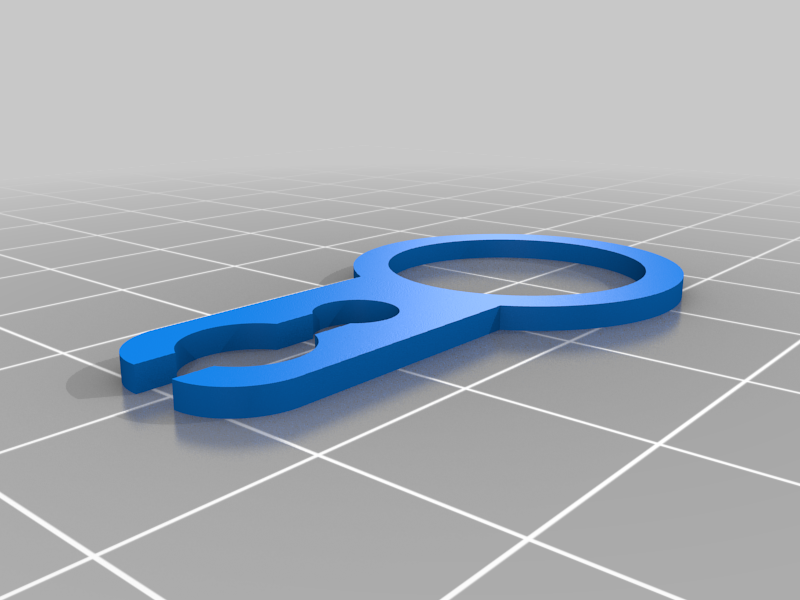 Anycubic i3 Mega S bowden tube clamp Ø7mm 