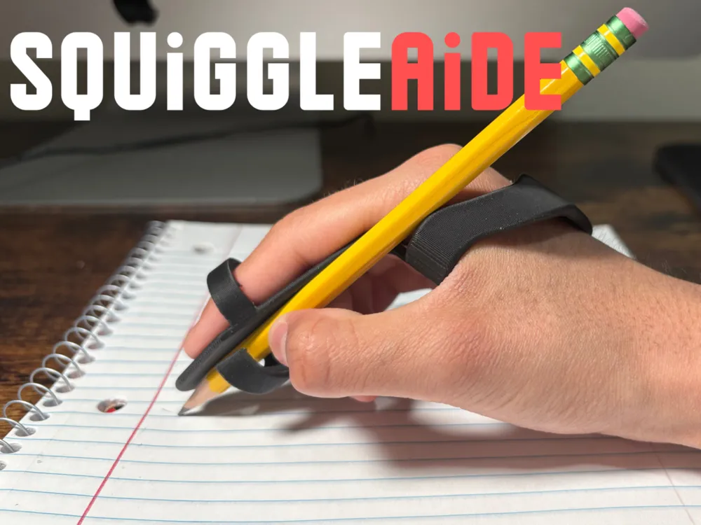 SquiggleAide | Assistive Writing & Drawing Aid - Right-Handed Version
