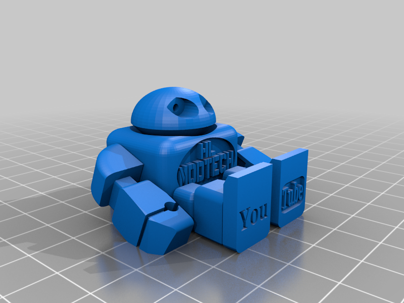 HL Modtech TinkerCAD Poseable Robot
