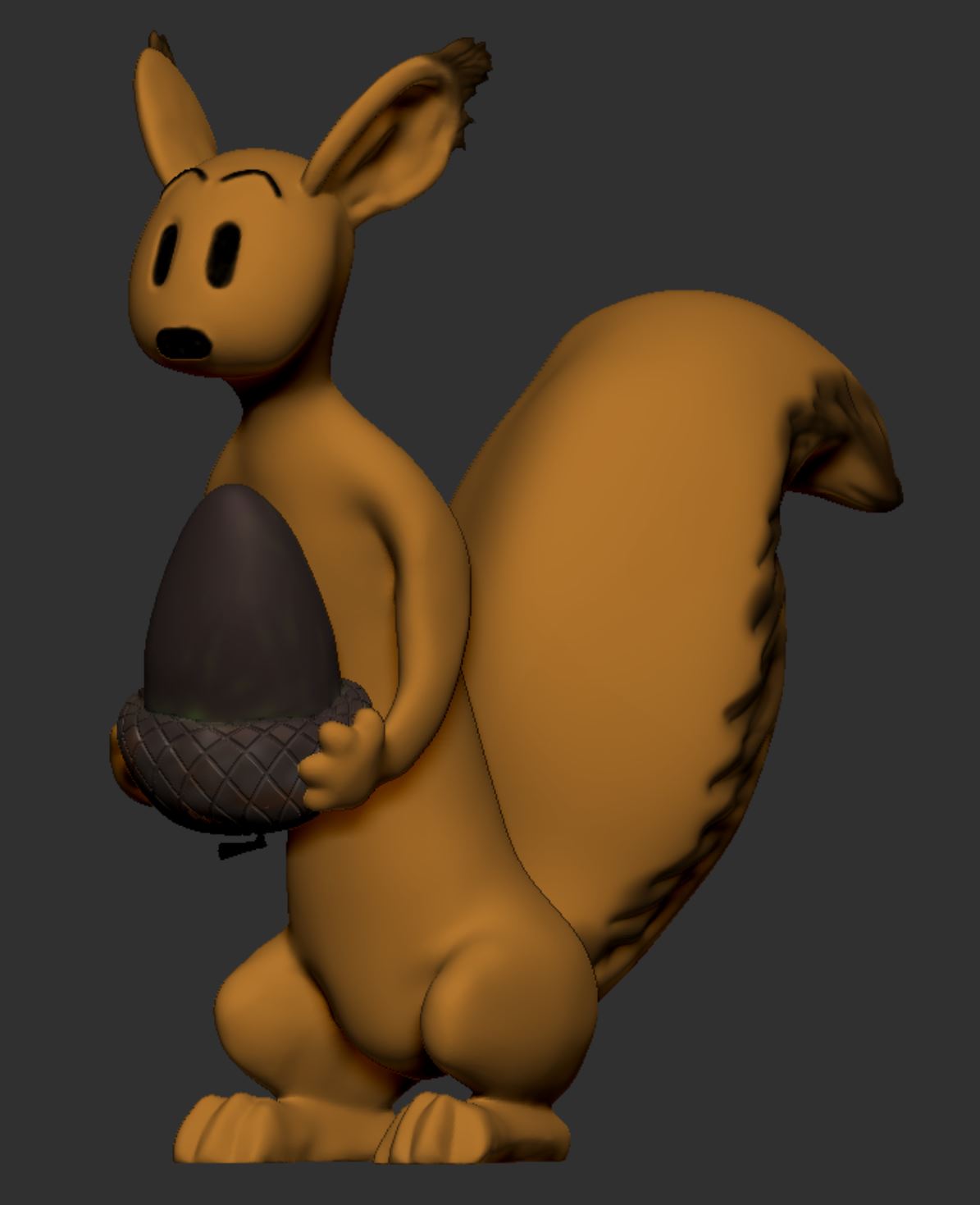 SPIP, the Spirou squirrel companion