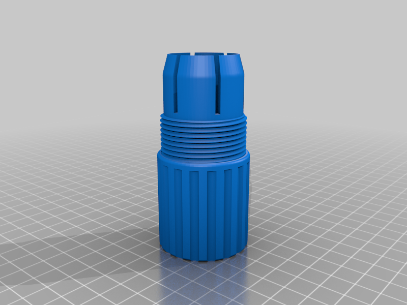 Pool pole length adjuster fitting