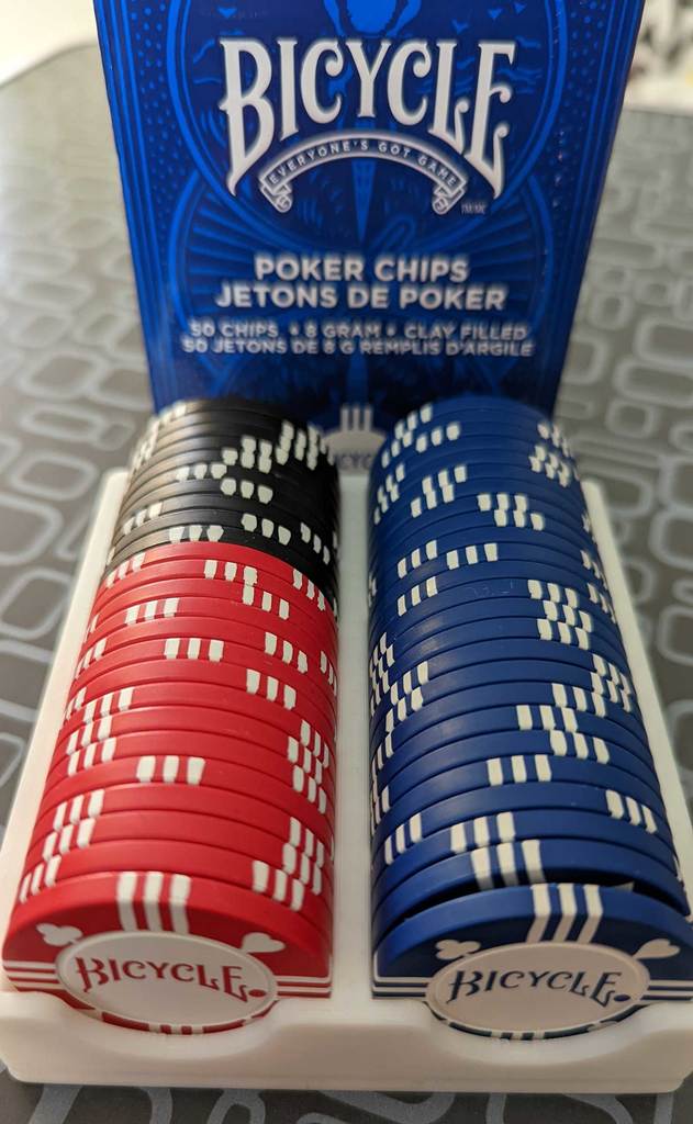 Bicycle Brand Poker Chip Holder