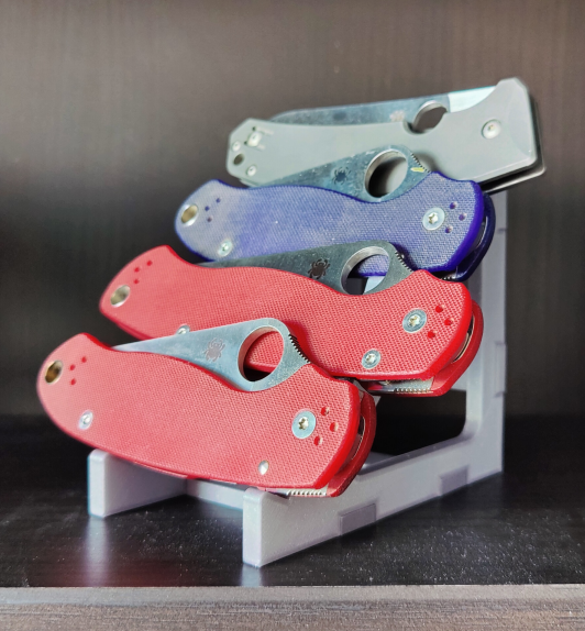 Knife display stand (folded)