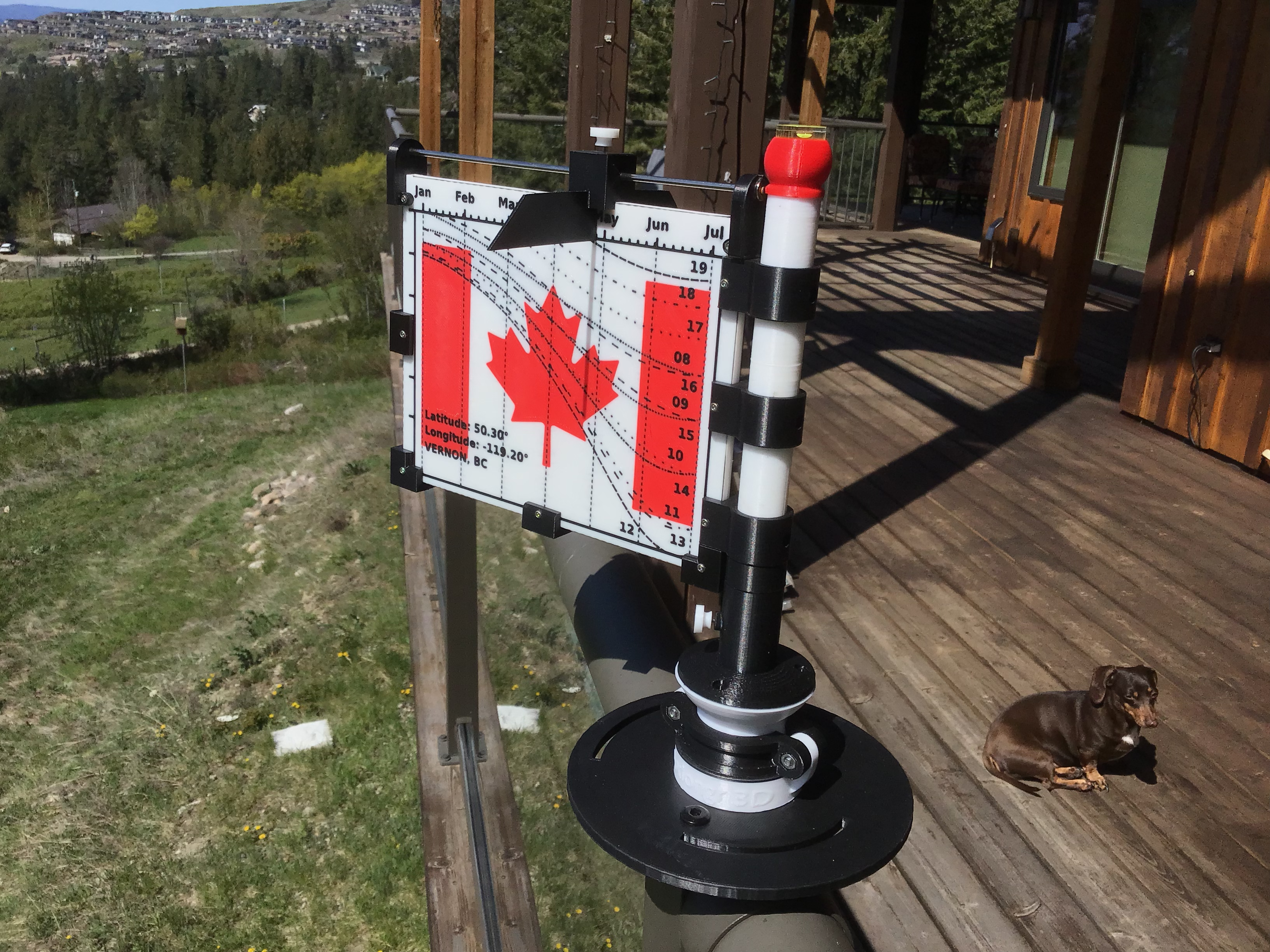 National Flag Sundial