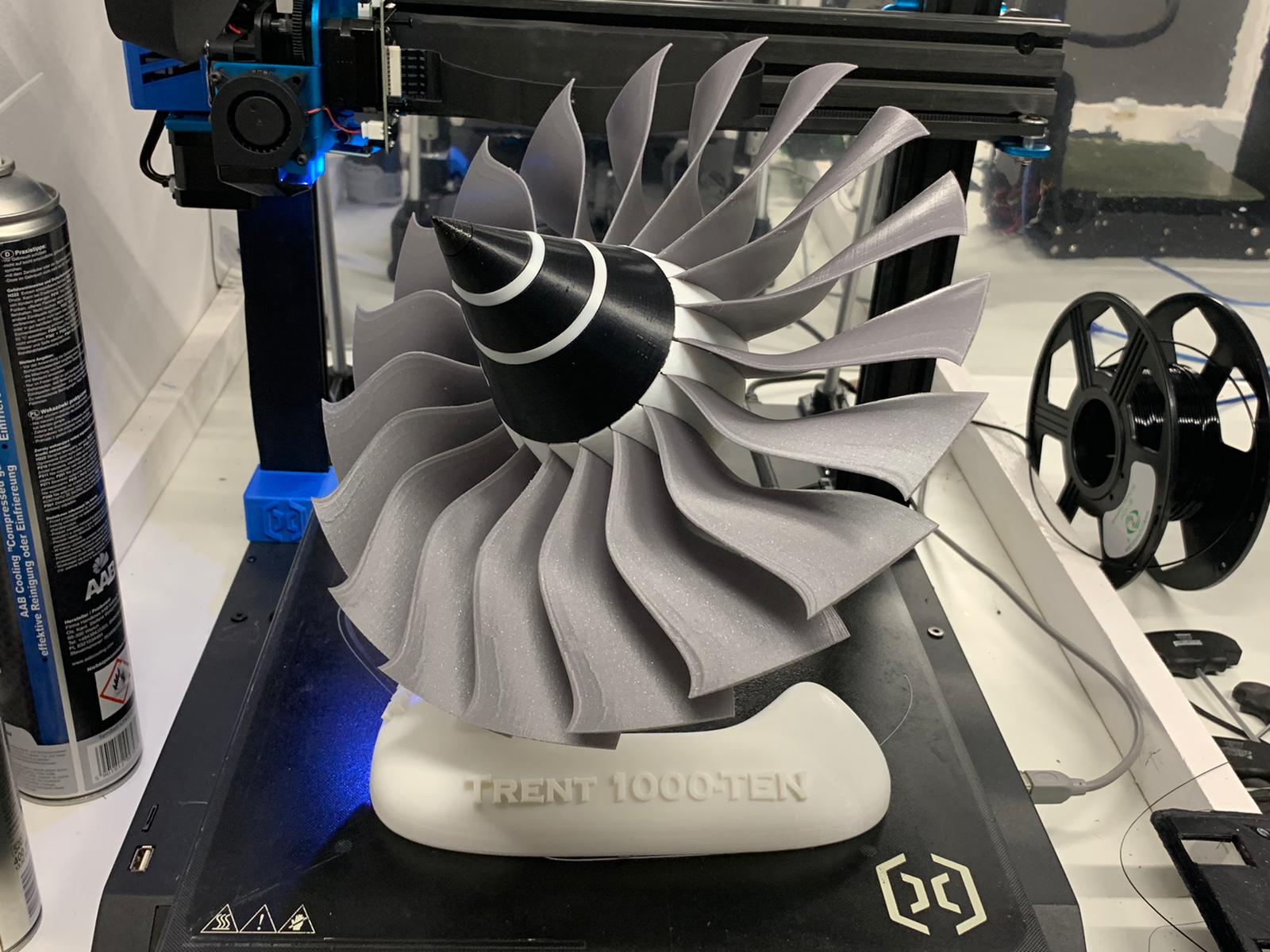 Jet engine stand