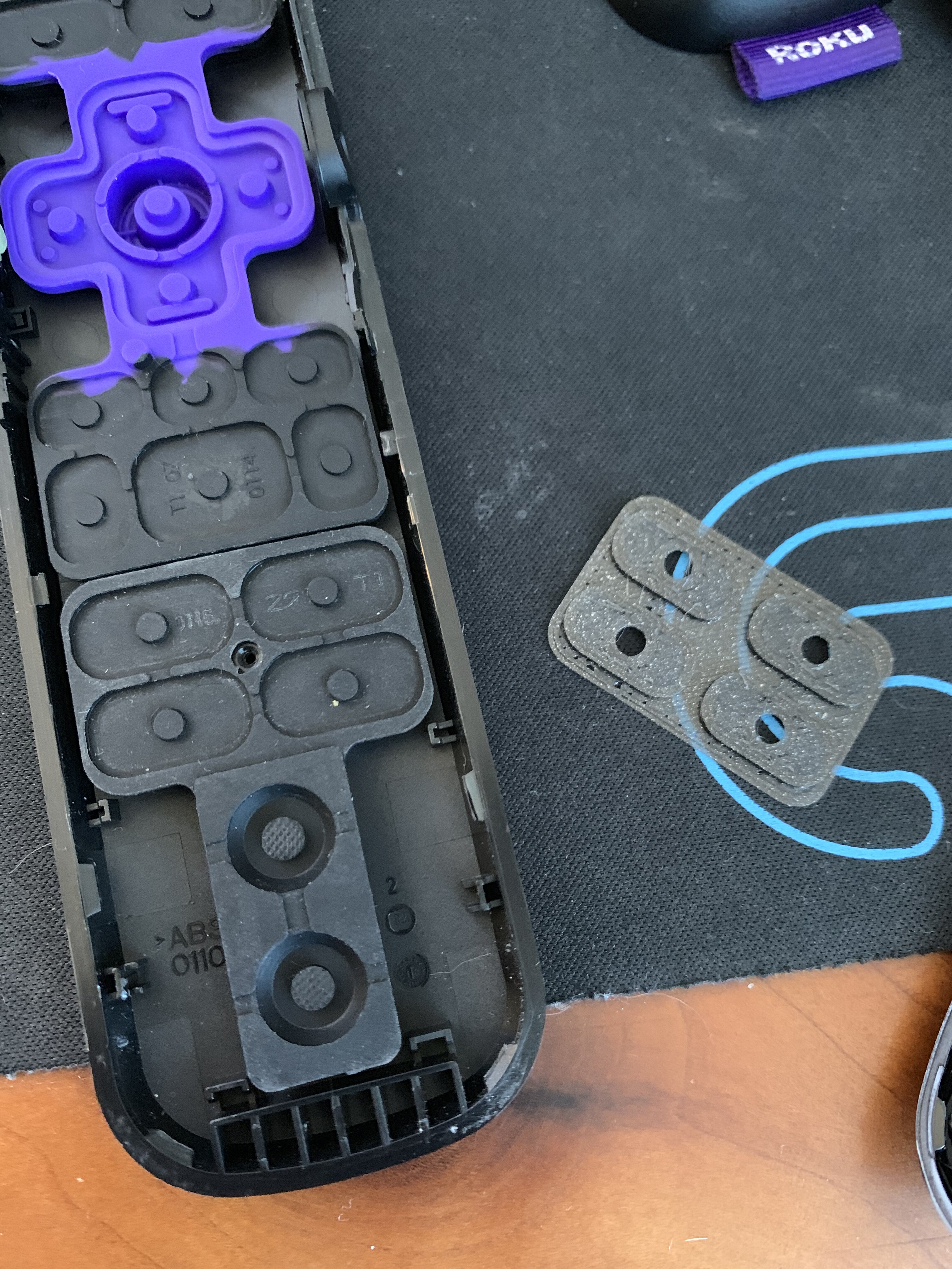 Roku Ultra Branded Button Blocker