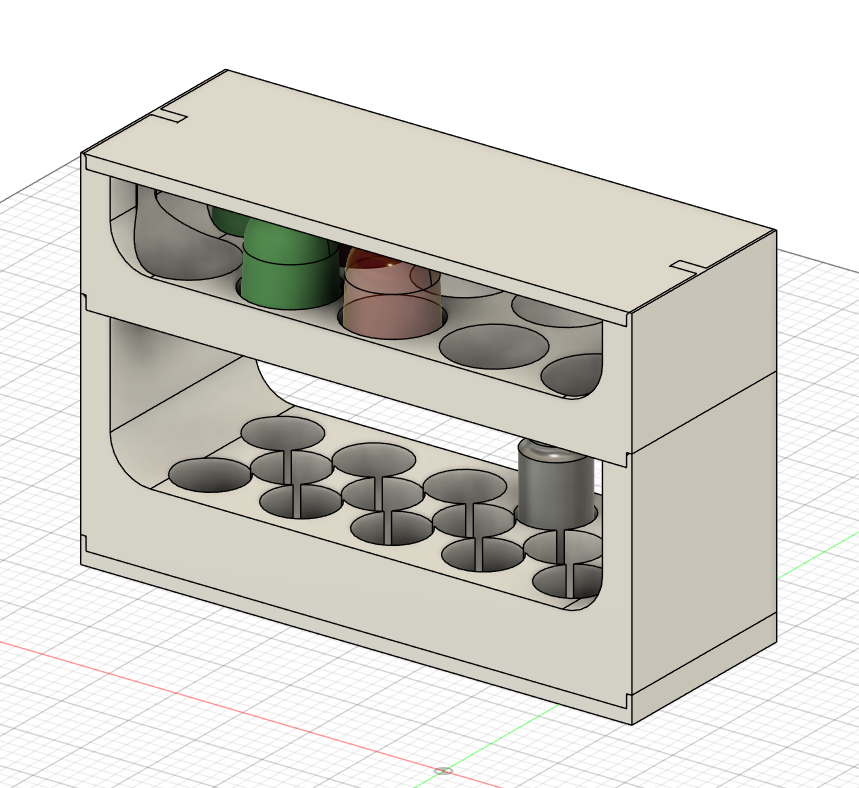 Warhammer Citadel and War Paint Modular Storage Box