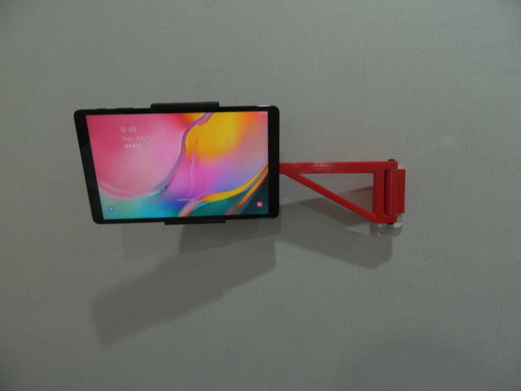 Tablet holder wall mount