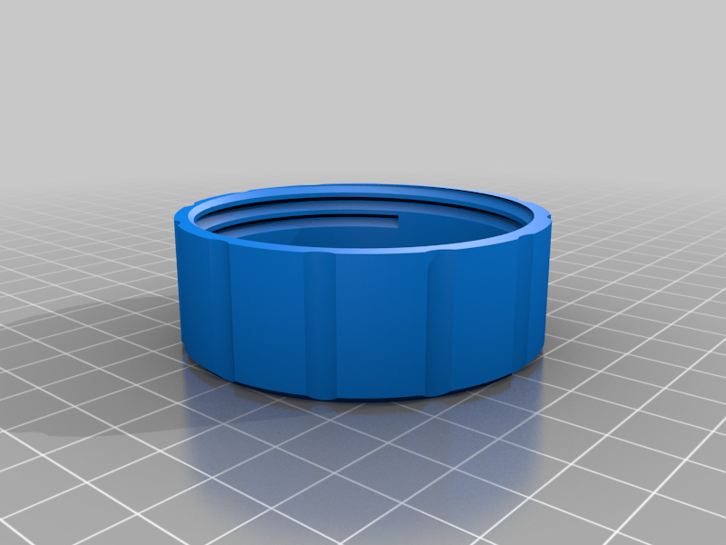 9V Battery Container with Screw Cap