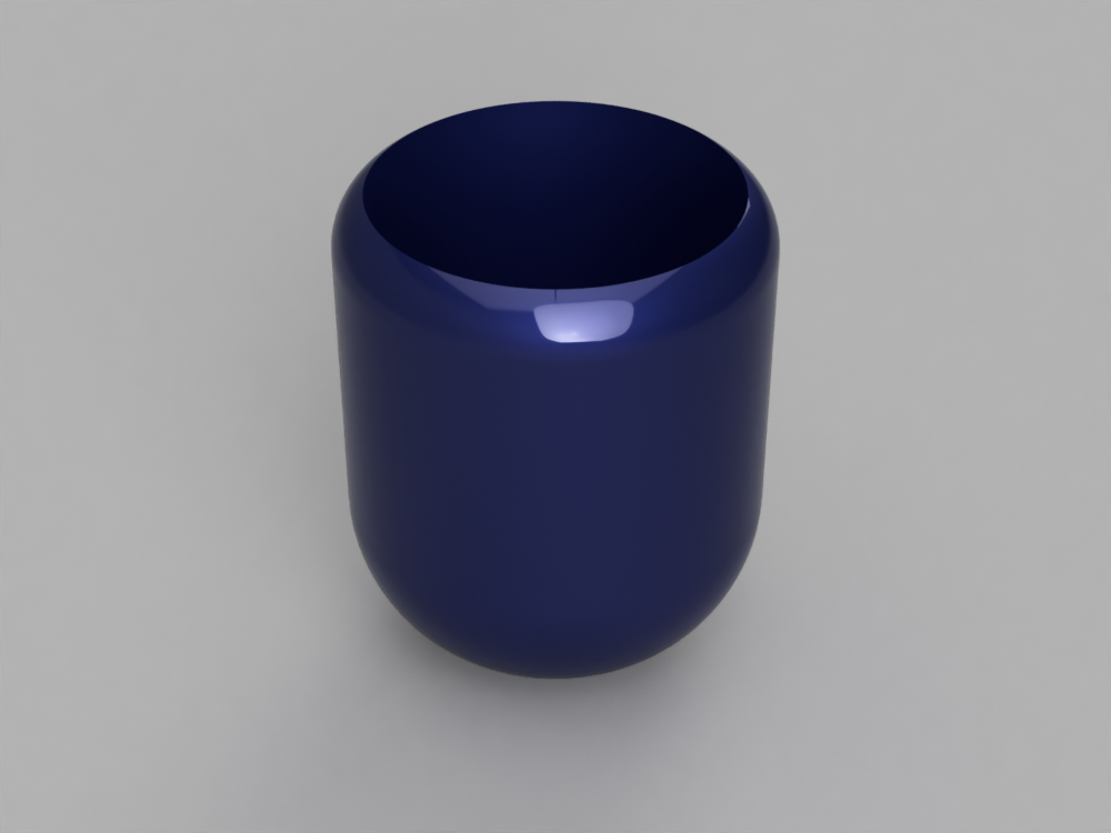 Mini modern plant pot