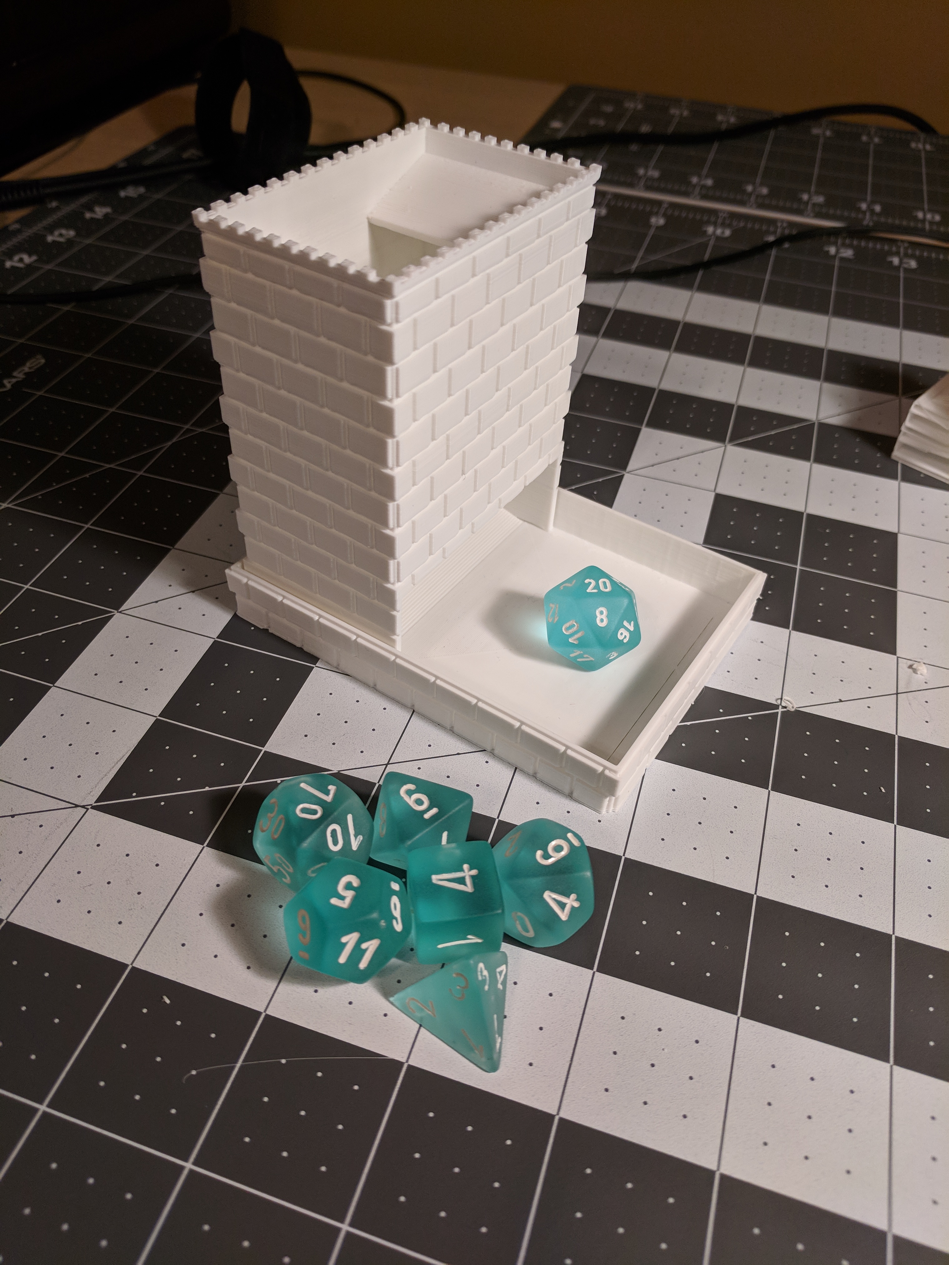 Compact Dice Tower