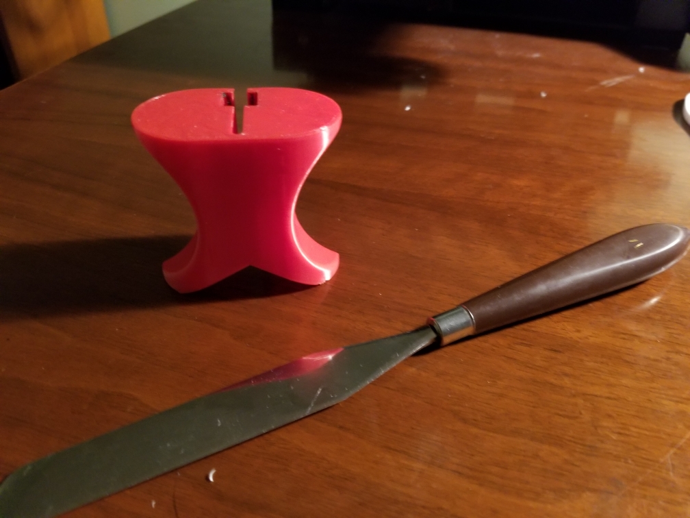 Stamp Holder with Vee