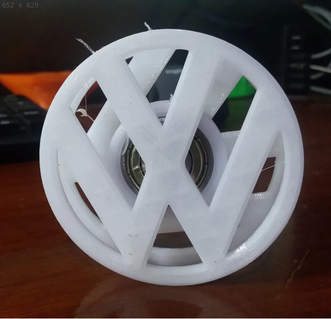 Double sided VW fidget spinner