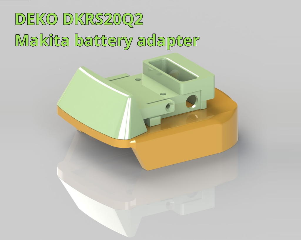 DEKO DKRS20Q2 Makita battery adapter