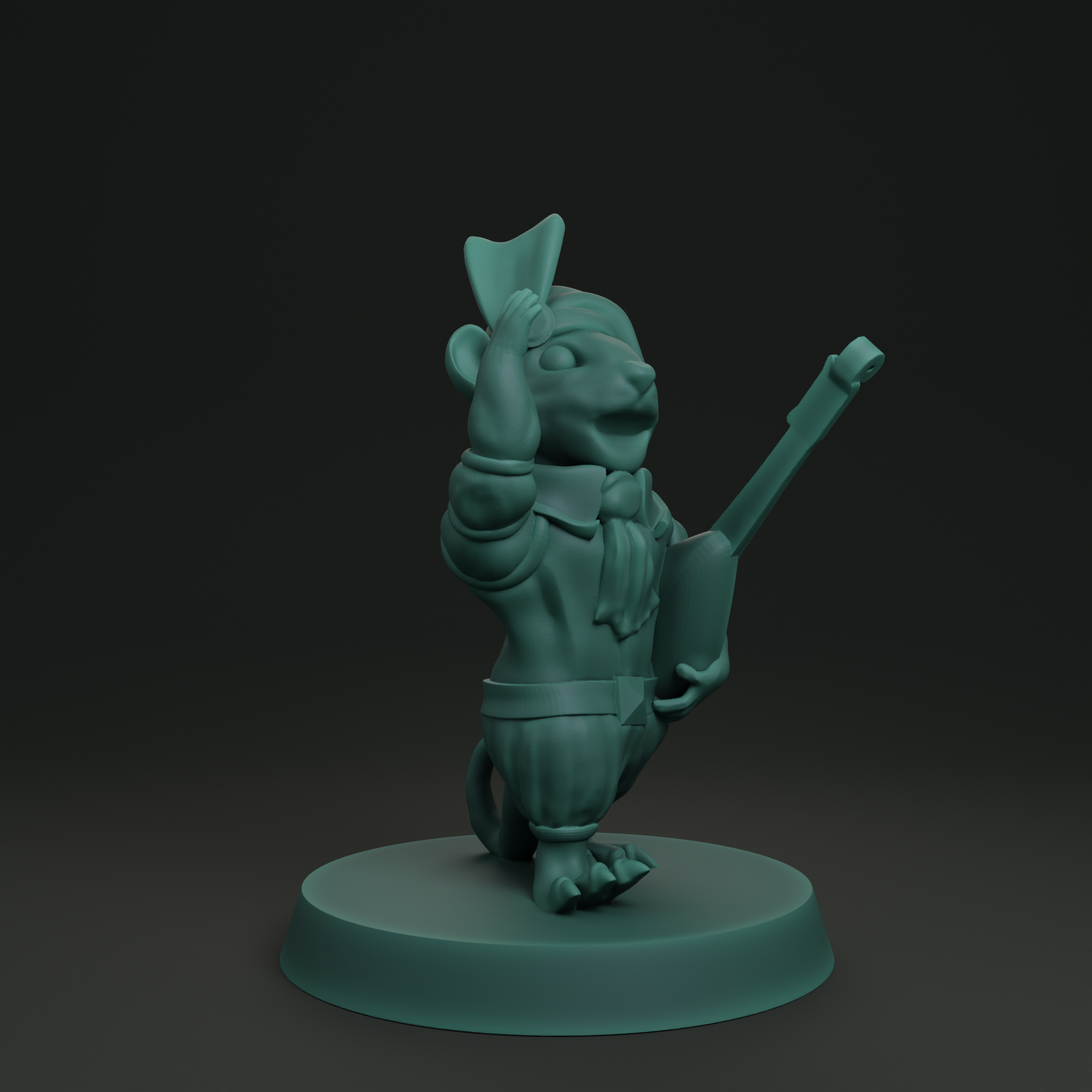 Mouseling bard FDM supportless