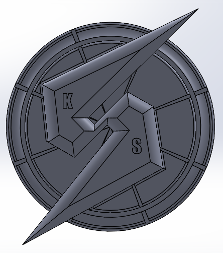 Metroid Prime/Screw Attack Logo 2D Art