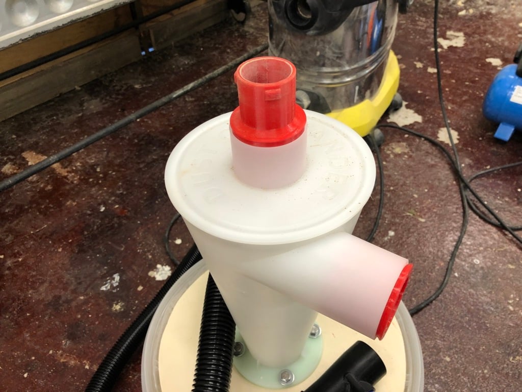 Dust Commander cyclone dust separator to osVAC conversion