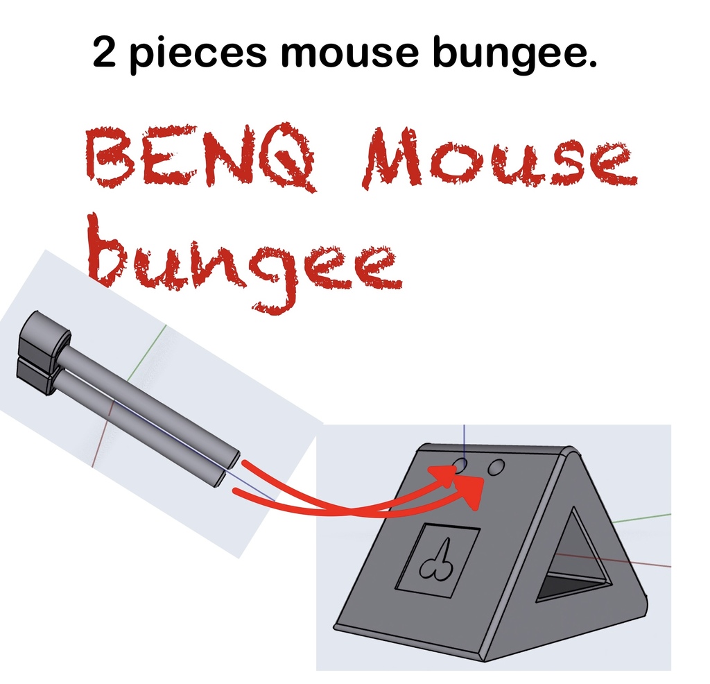 Benq mouse bungee