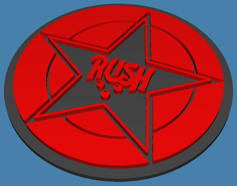 Rush Emblem Coaster