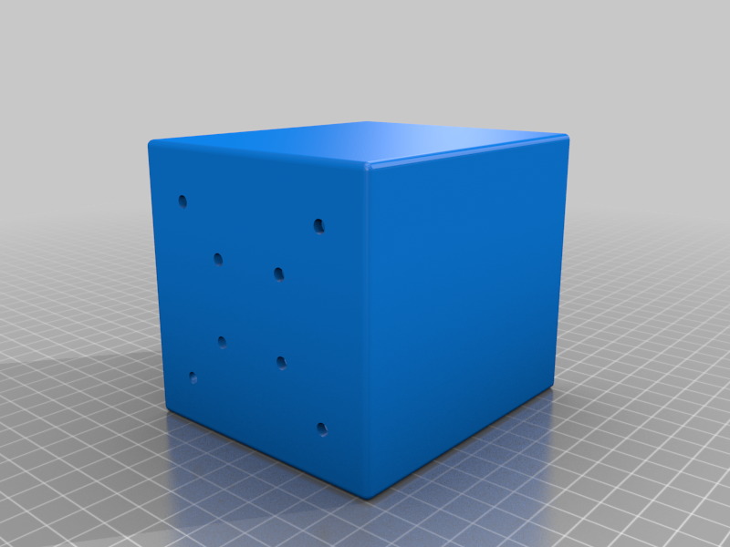 Square flower pot with tray