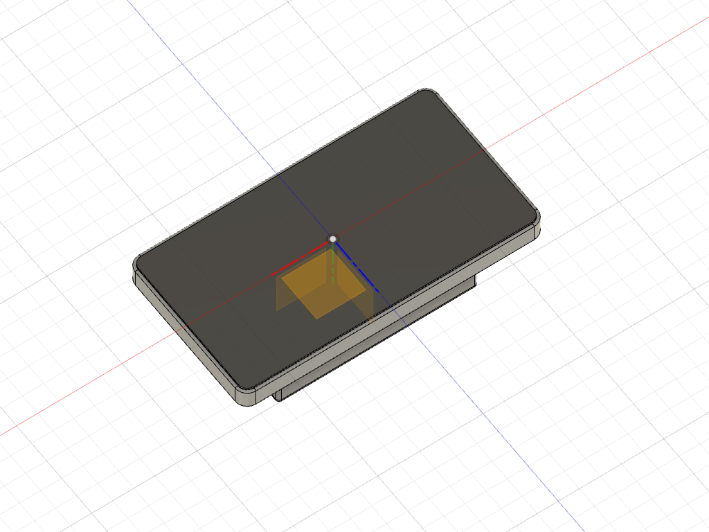 RPi4 + Waveshare 5.5 inch AMOLED screen case (WIP)
