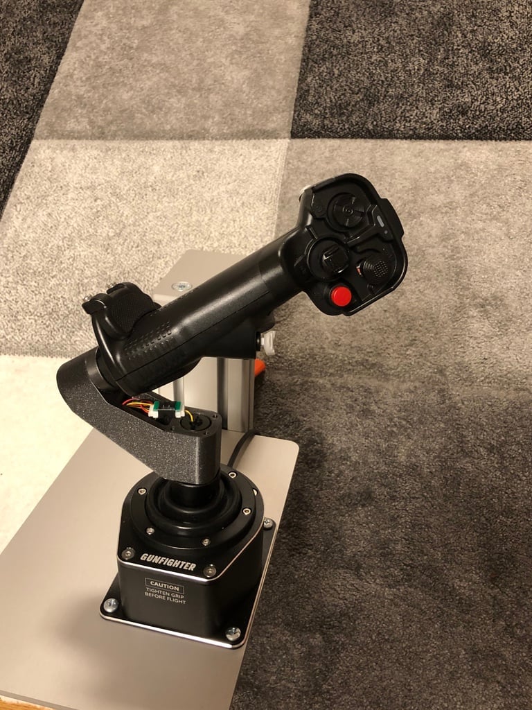 VKB joystick to 3D throttle conversion adapter