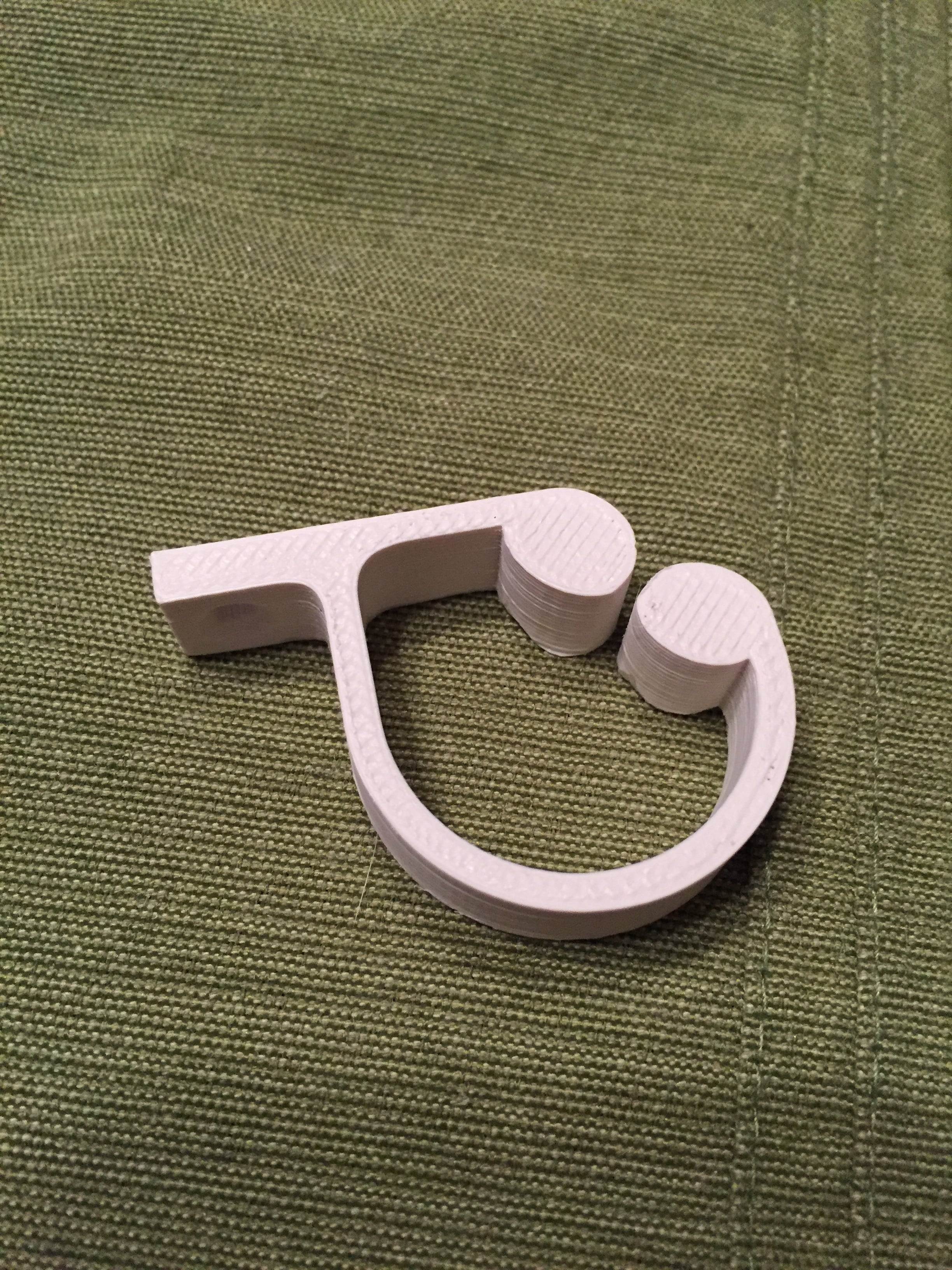 Rounded Under Desk Cable Manager