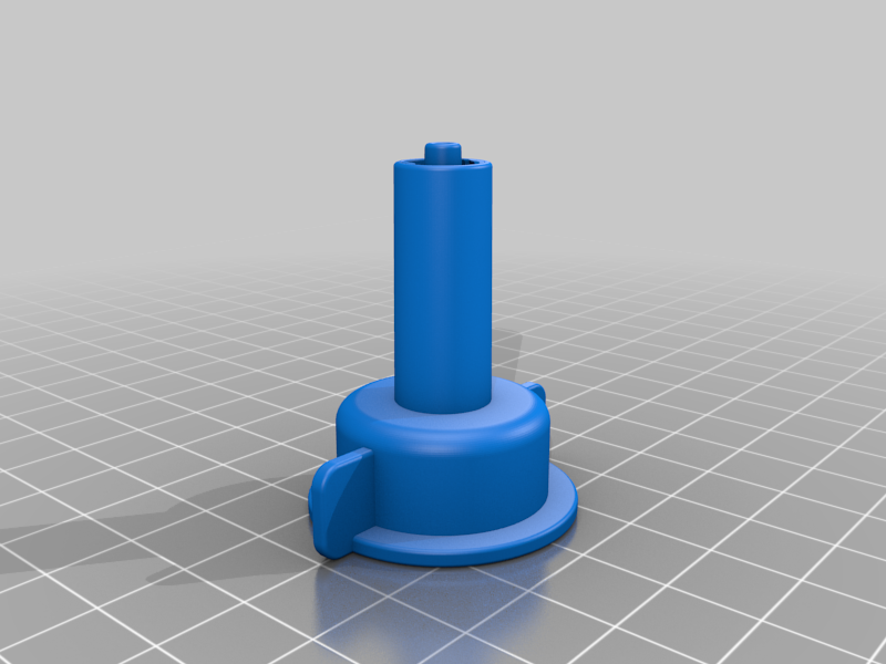 22mm Screw Cap to Luer Lock