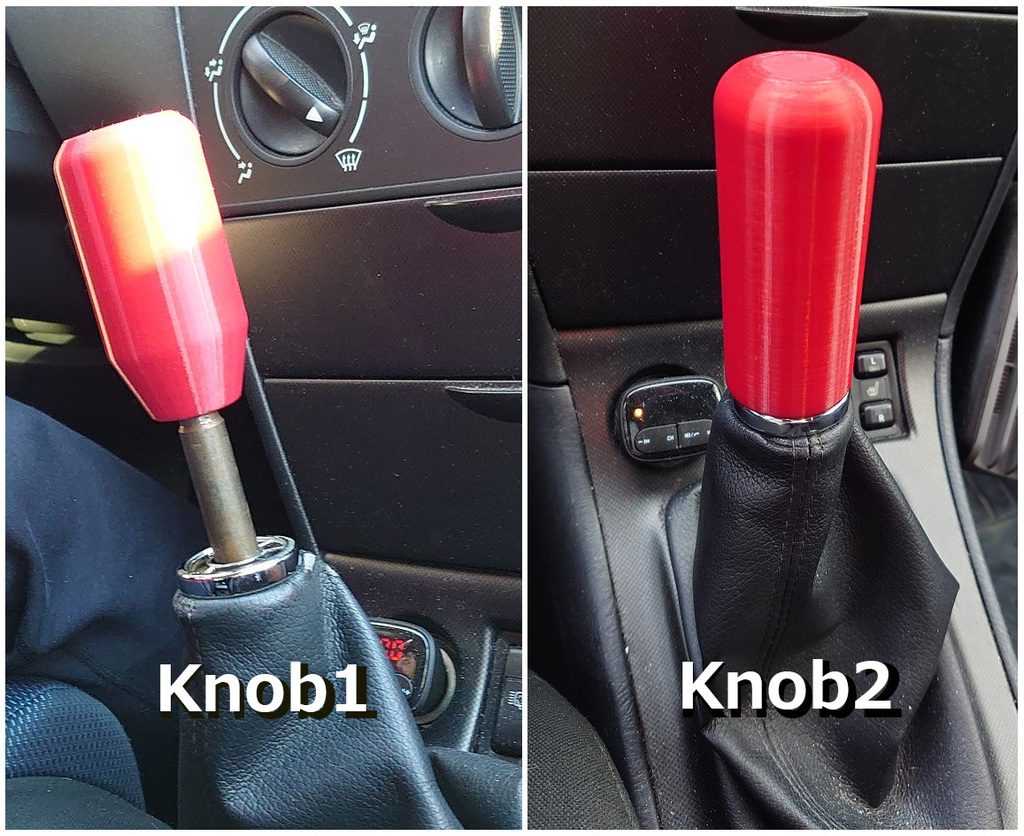 Shift knobs (M10 and M12 threads)