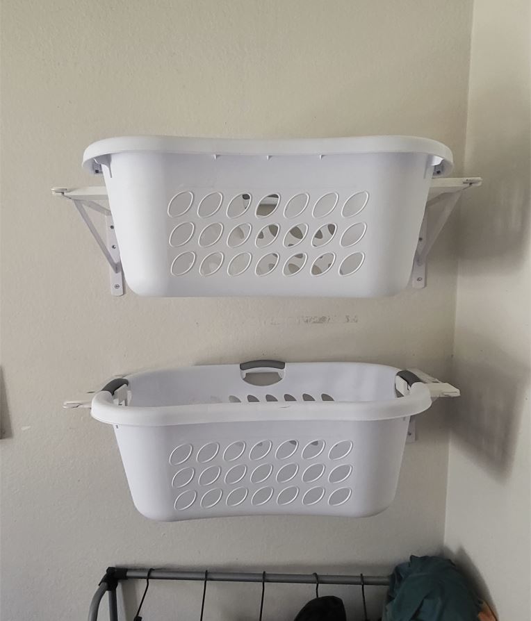 Wall-mounted Laundry Baskets