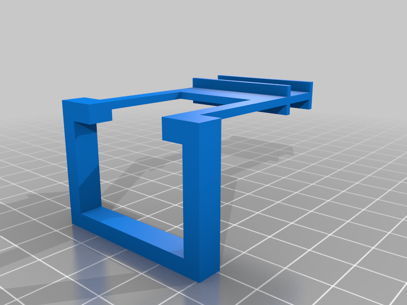 Support Razor for SNAP UP SHELF BLACK