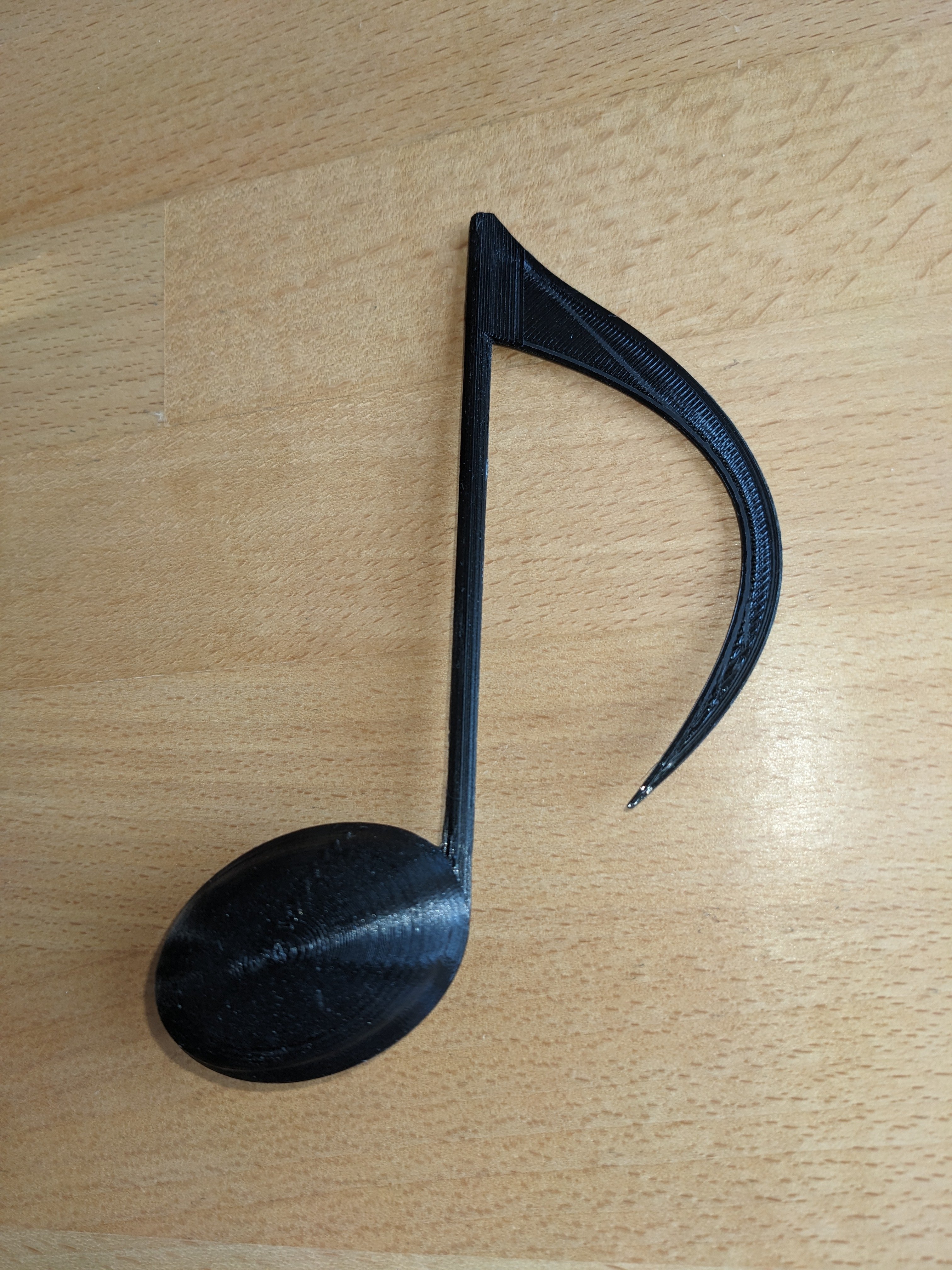 Musical Note 3D Hollow