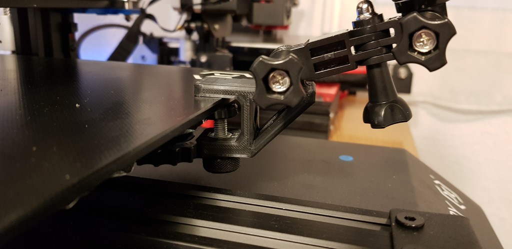 Pinza camara impresora 3D