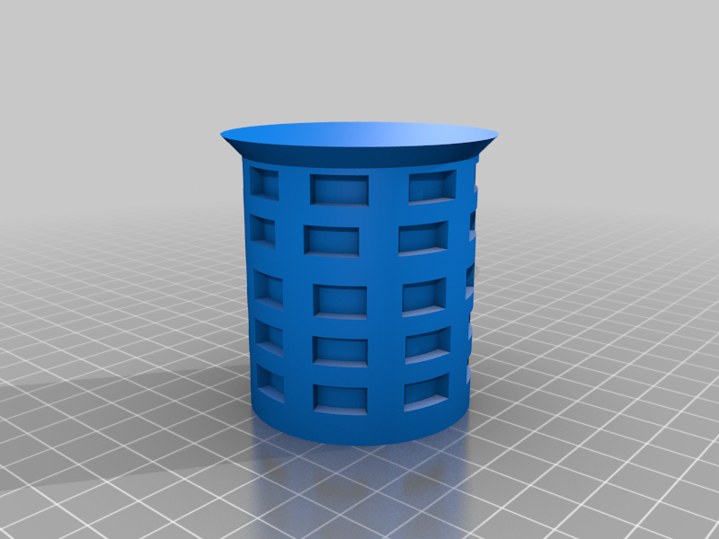 Hydroponic Net Cup for vase mode printing