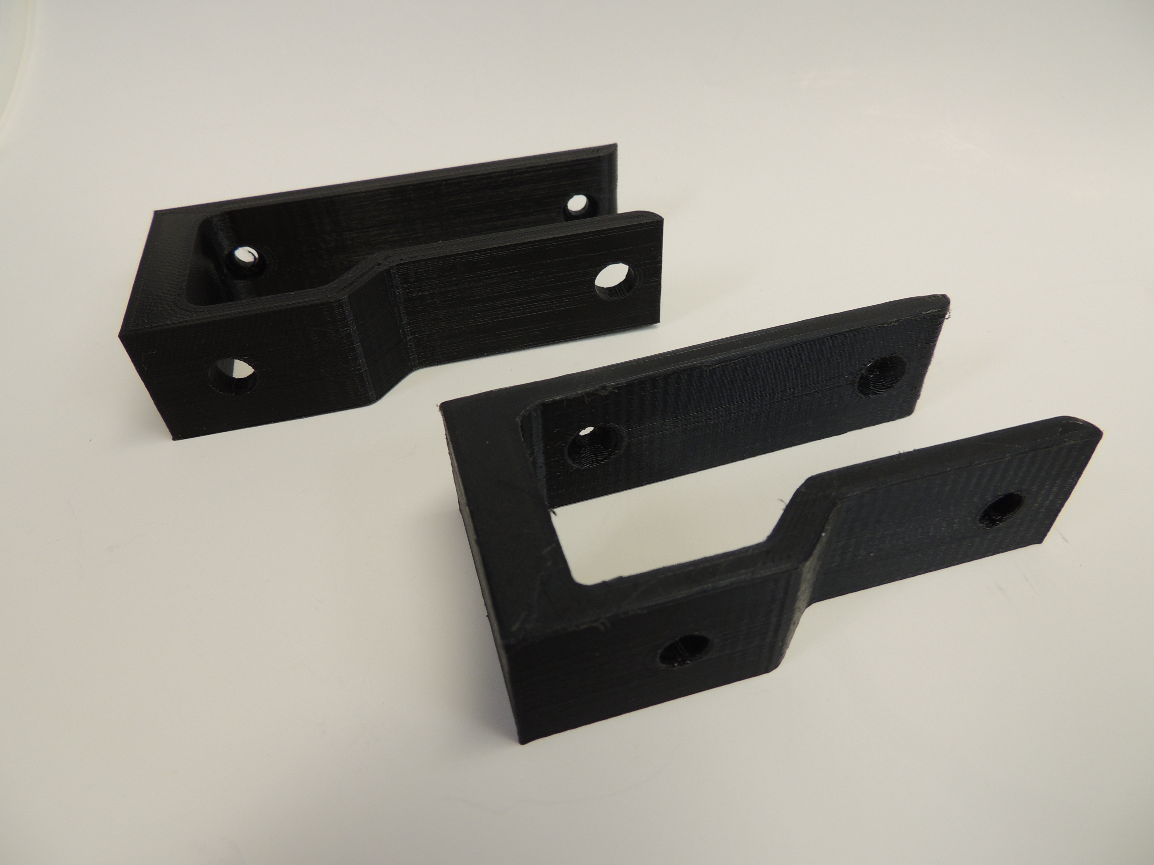 Keyboard Storage Clips -- Under shelf and behind monitor for Logitech K400, and generic