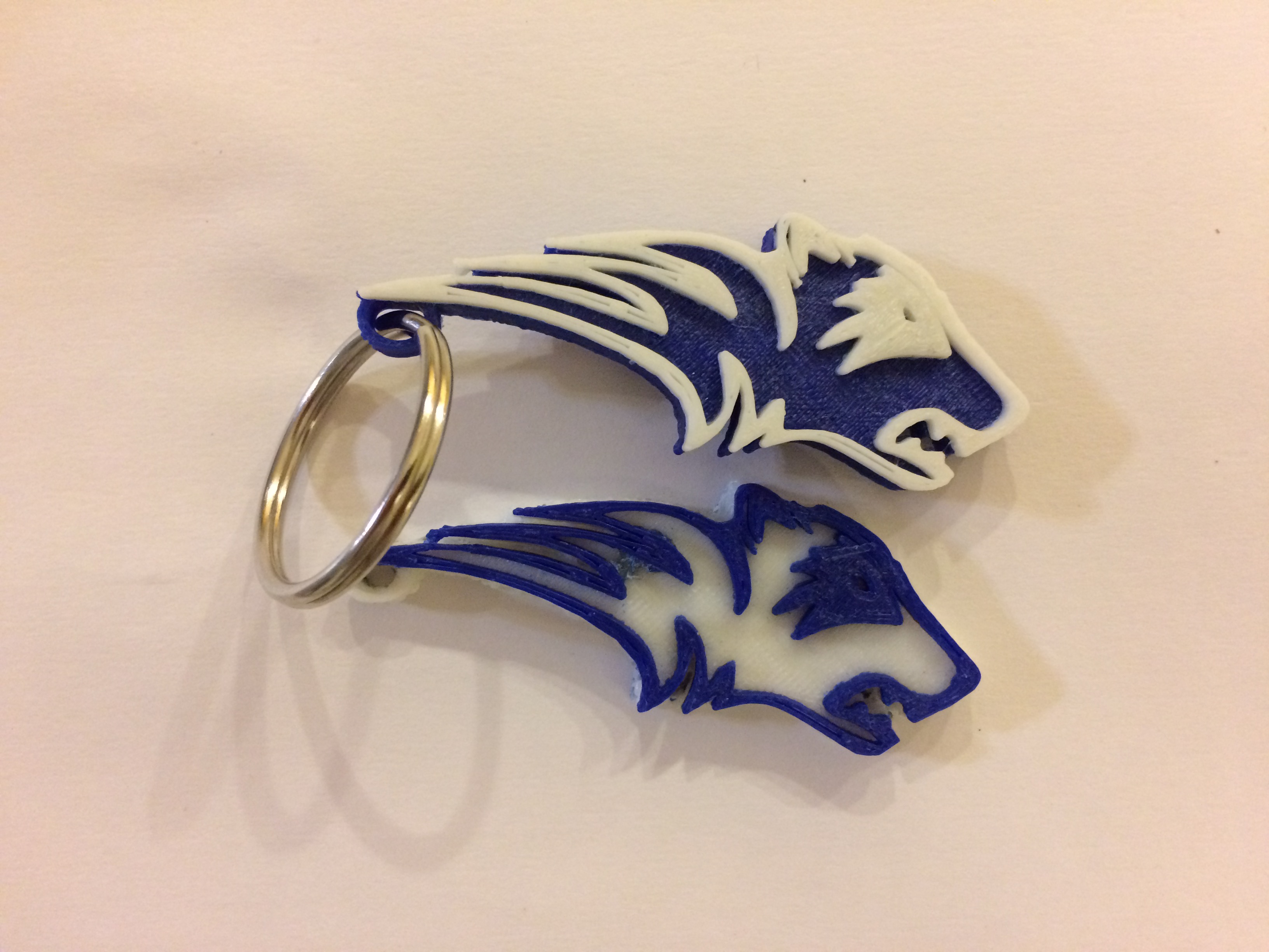 WMS Wolverine Keychain