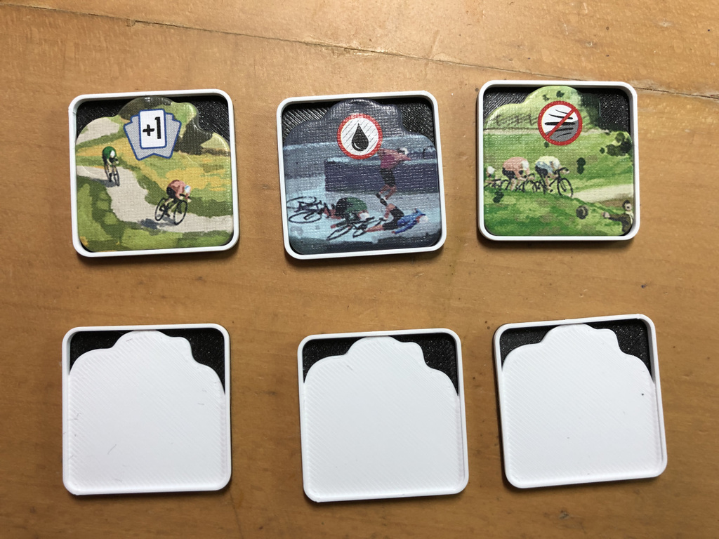 Flamme Rouge Meteo - Weather Chit Holders and Fair Weather Chit Replacements for clumsy people