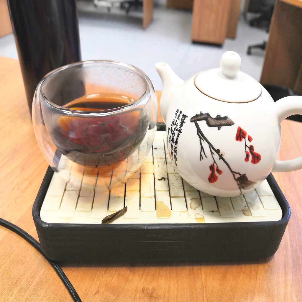 Chinese style tea tray 