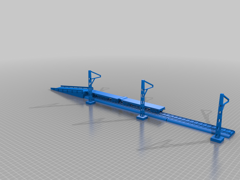 Railroad upload scenery 1:100