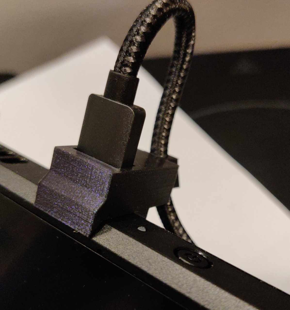steam deck: usb-c port cable strain relief