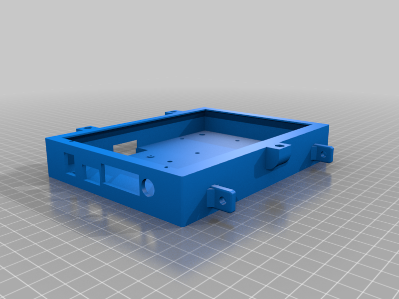 Desk base for MFD screen case 