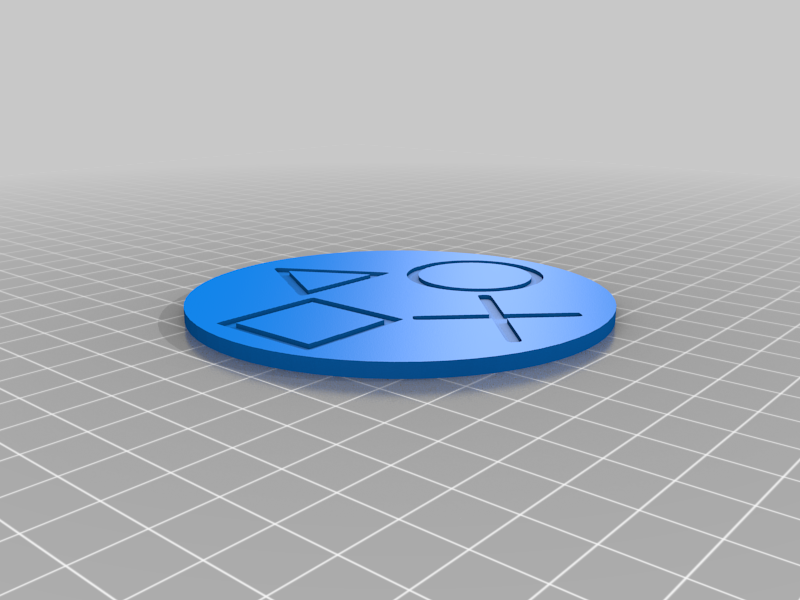 Playstation Buttons Coaster