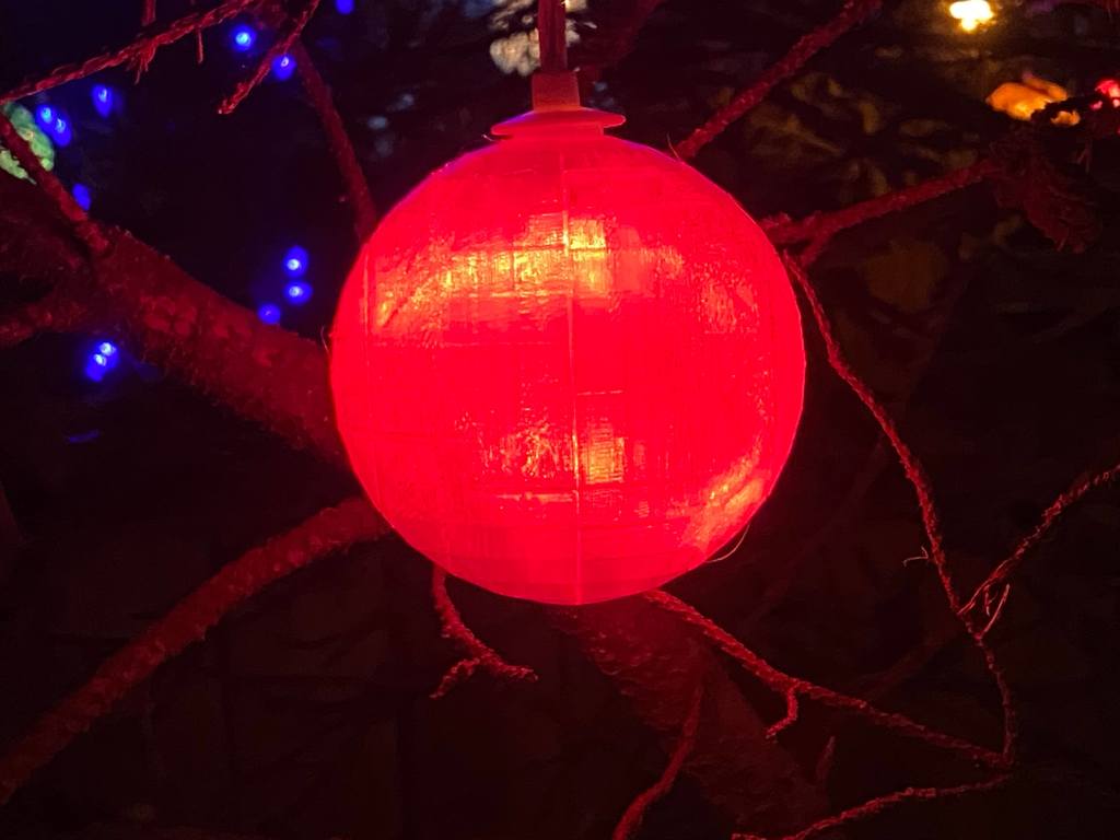 Outdoor Christmas Ornament Bulb