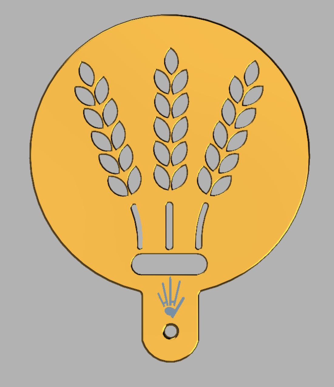 Bread Stencil - Corn