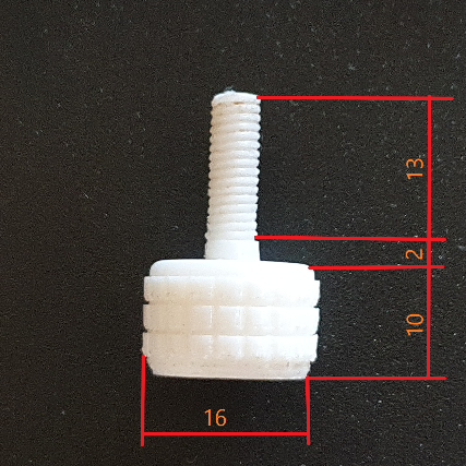 Anycubic I3 Mega X V-belt ajusting screw