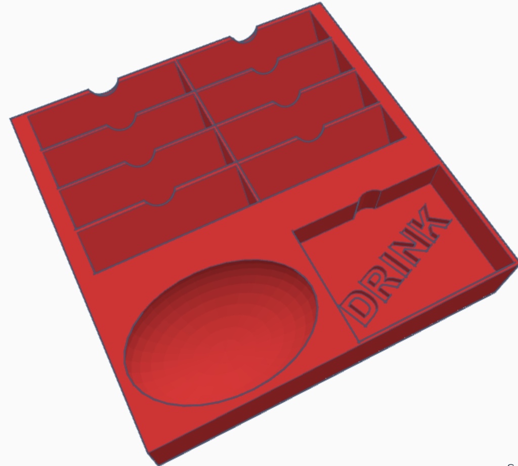Red Dragon Inn Storage Solution - fits original box