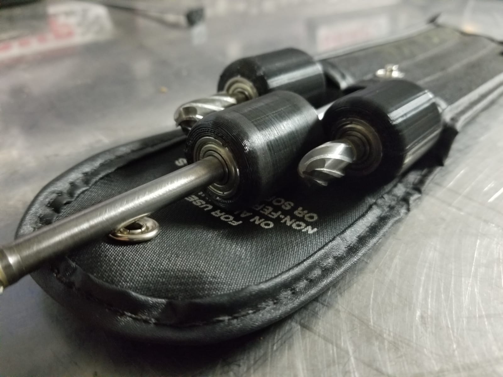 Bearing Handle for Long reach 1/4" shaft Carbide Deburr tool for R4ZZ Bearings